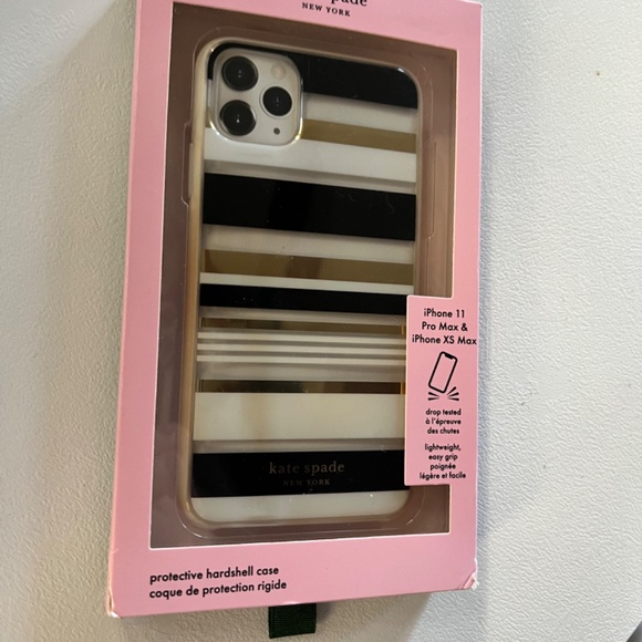 Kate Spade New York Oceanside Stripe, iPhone 11 Pro Max Case Open Box - Picture 2 of 8